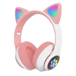 Casque gaming sans fil – P47M Oreilles de Chat