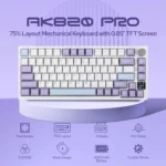 Fiche produit clavier gaming sans fil – Ajazz AK820 Pro