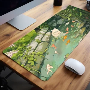 Tapis de souris - Chat et Poisson