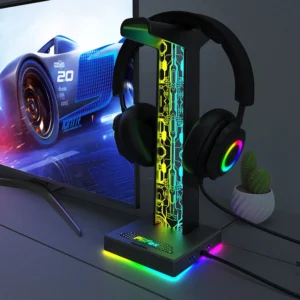 Support Casque Gaming RGB USB
