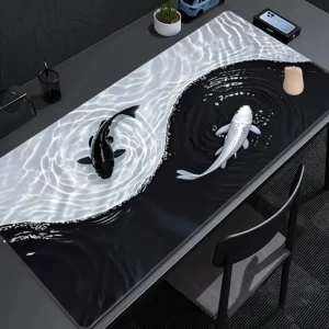 Tapis de souris - Poisson Koi Yin-yang