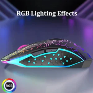 Souris PC gaming sans fil - Bluetooth RGB